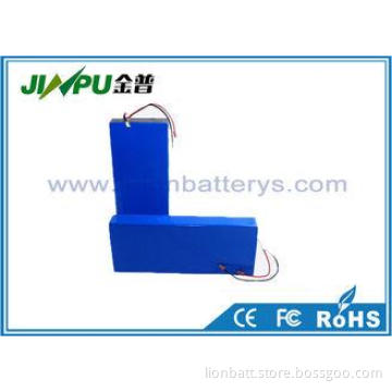 Electric Motor Rechargeable 18650 Lithium Battery Pack 48V